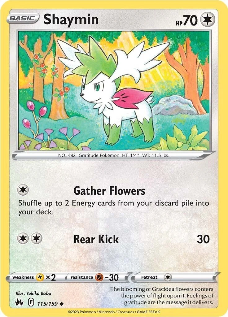 Shaymin (115/159) (Crown Zenith)