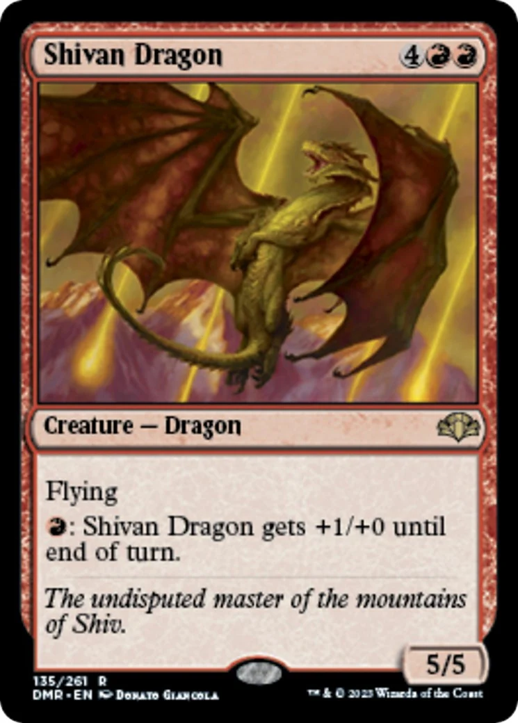 Shivan Dragon (135)