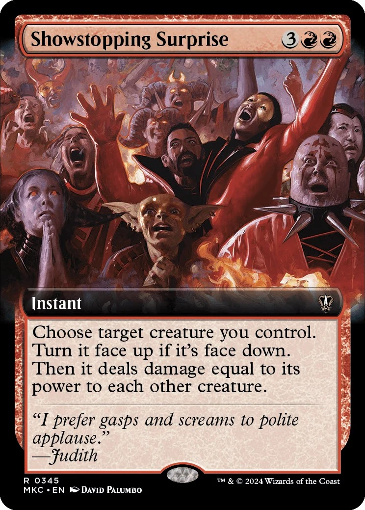 Showstopping Surprise (Extended Art) (345) (MKC)
