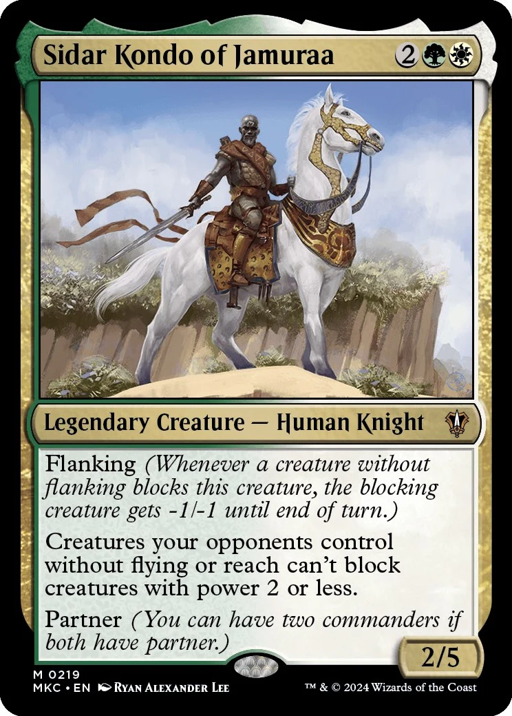 Sidar Kondo of Jamuraa (219) (MKC)
