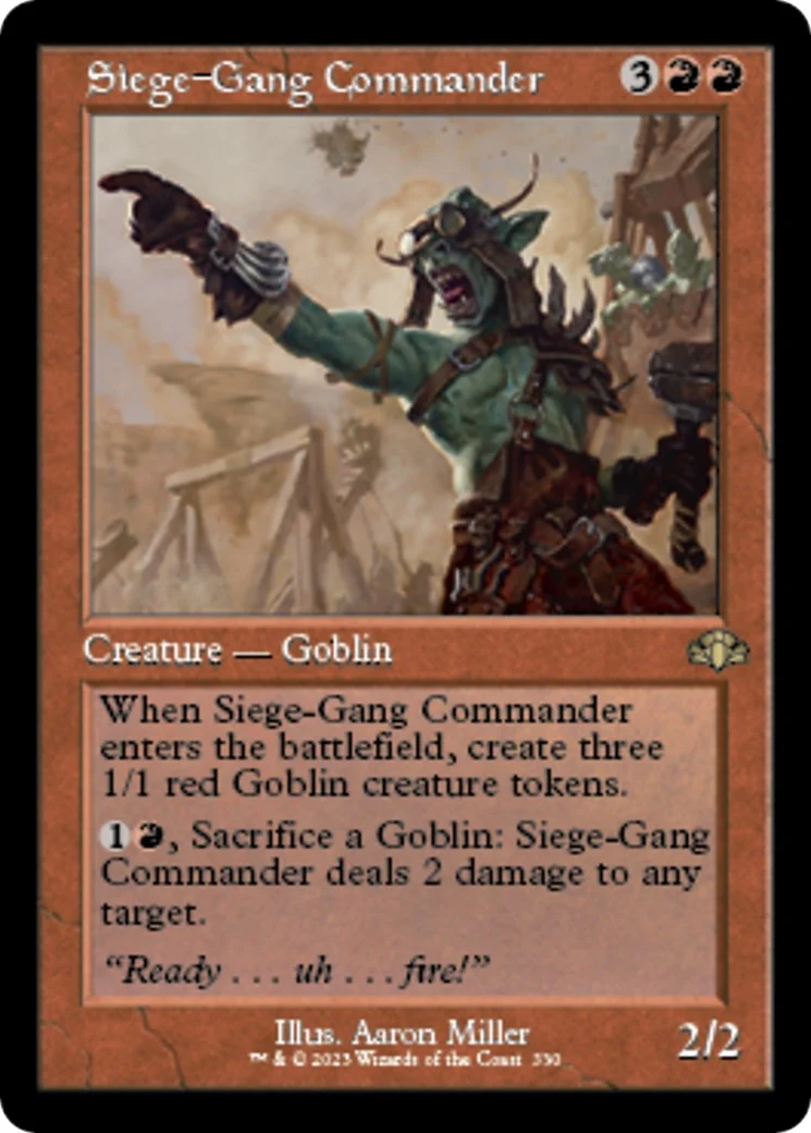 Siege-Gang Commander (Retro Frame) (330)