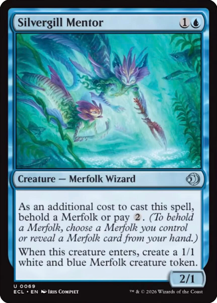 Silvergill Mentor (69) (Lorwyn Eclipsed)