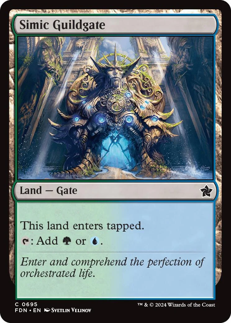 Simic Guildgate (695) (Foundations)