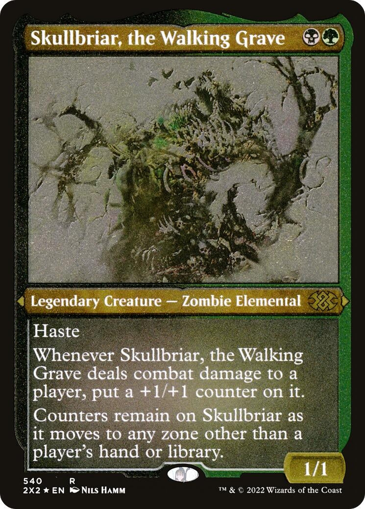 Skullbriar, the Walking Grave (Foil Etched) (540)
