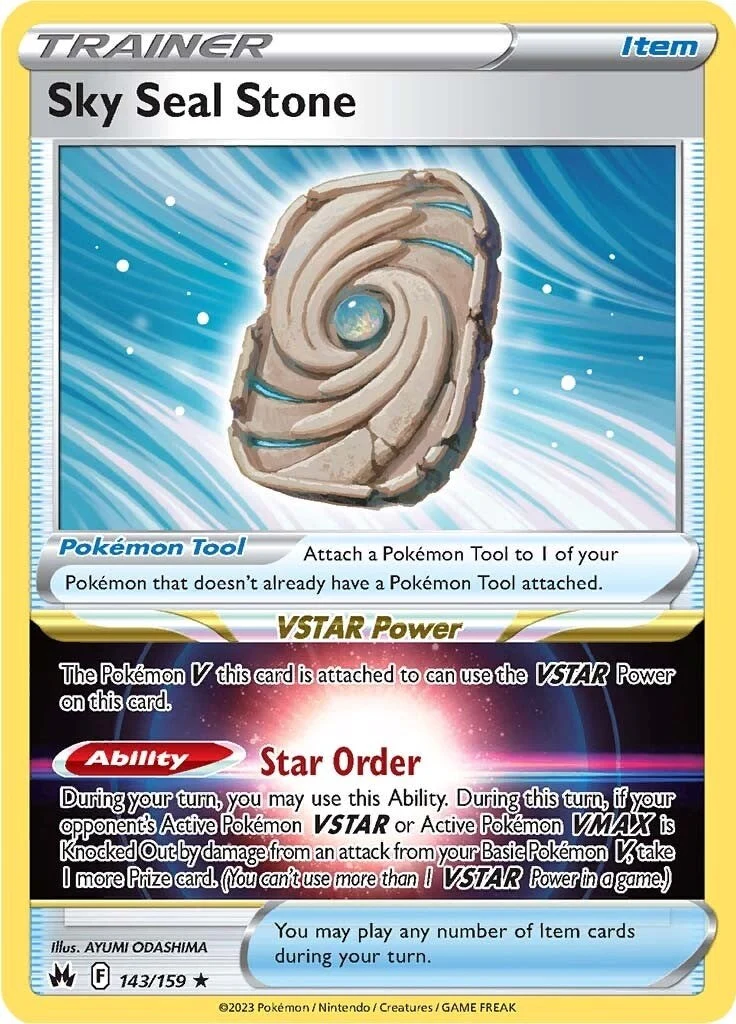 Sky Seal Stone (143/159) (Crown Zenith)