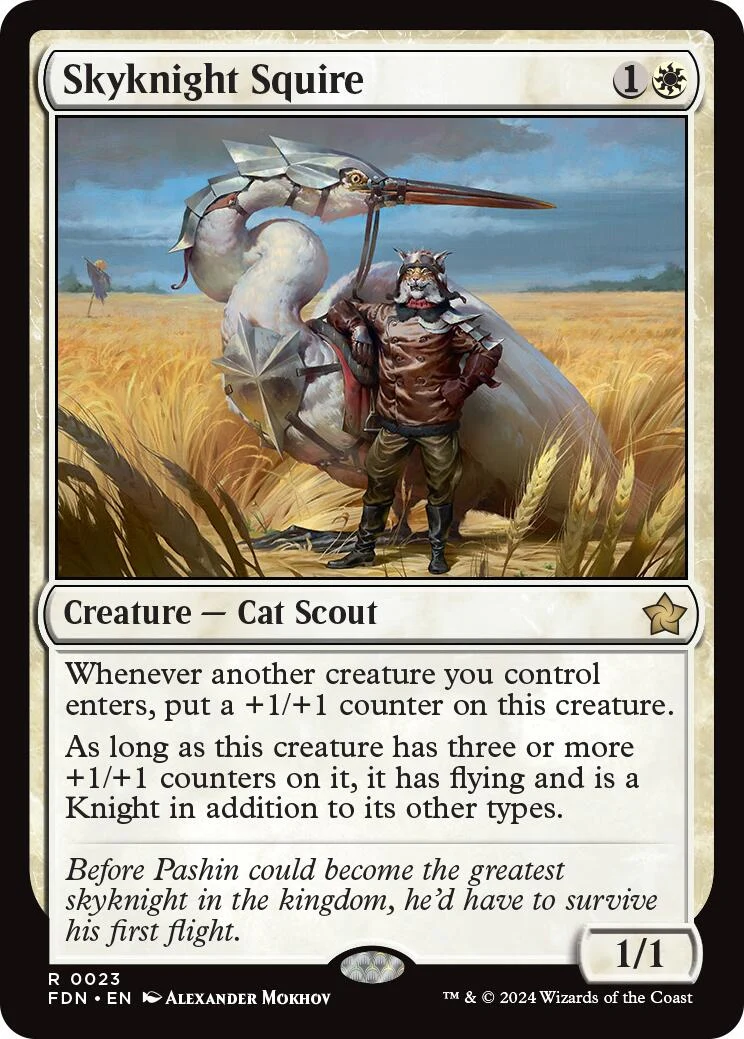 Skyknight Squire (23) (Foundations)