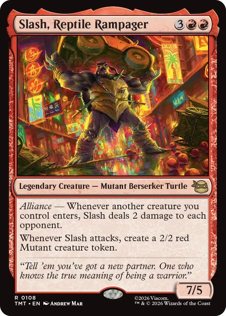 Slash, Reptile Rampager (108) (Teenage Mutant Ninja Turtles)