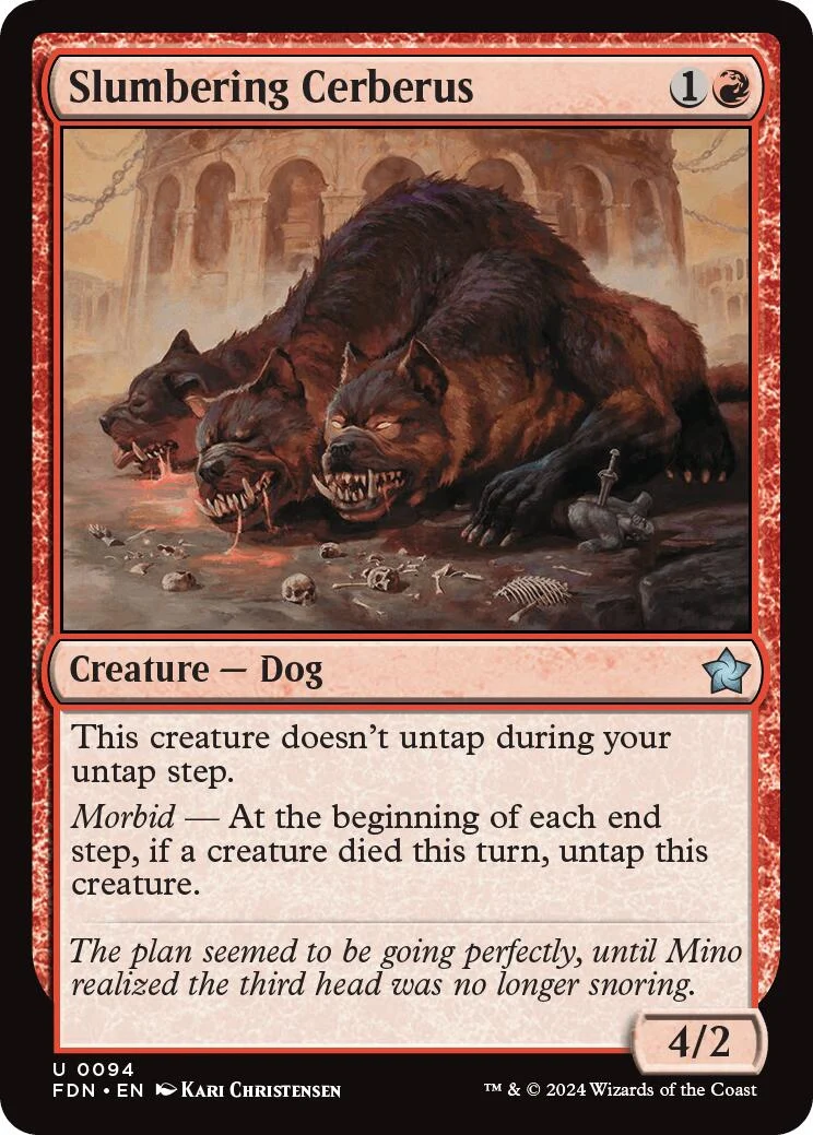 Slumbering Cerberus (94) (Foundations)