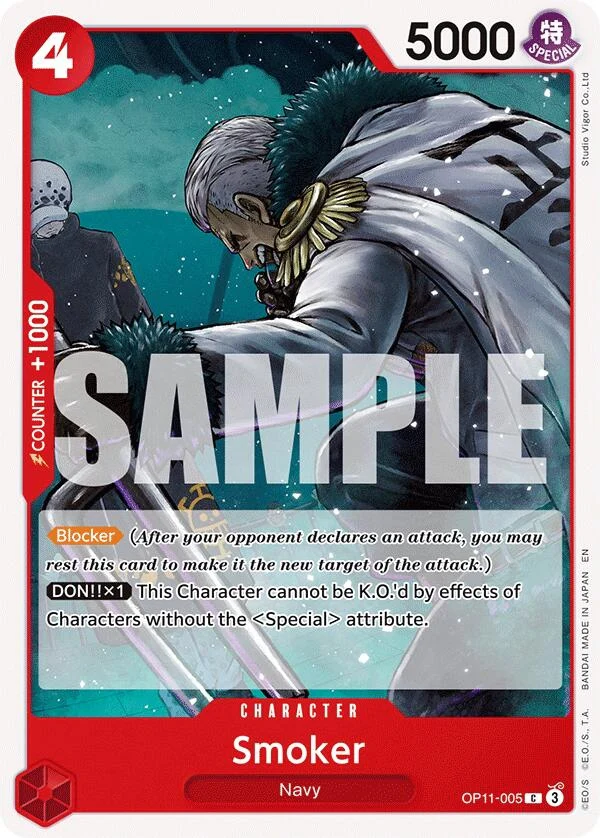 Smoker (OP11-005) (A Fist of Divine Speed)