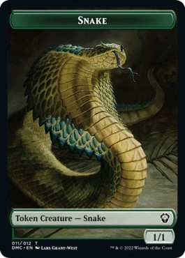 Snake // Hydra Double-Sided Token (11 // 10)