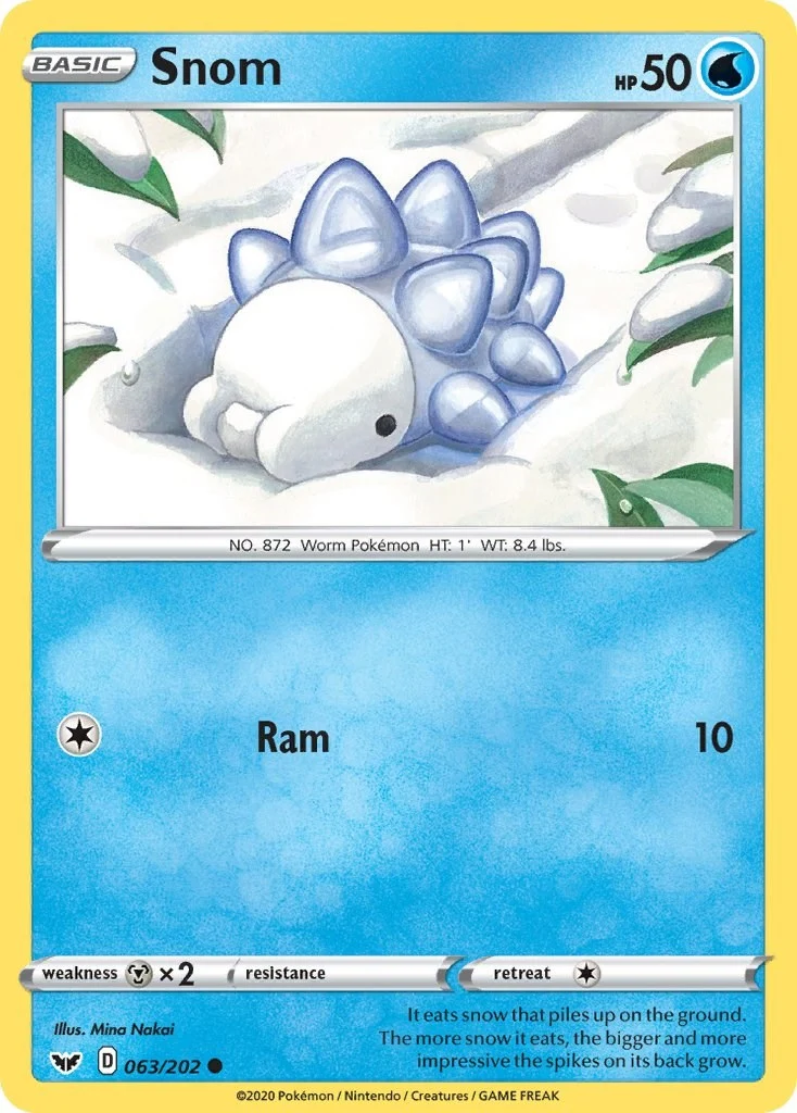 Snom (063/202) (SWSH01: Sword & Shield Base Set)