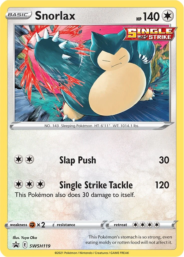 Snorlax - SWSH119 (SWSH119) (SWSH: Sword & Shield Promo Cards)