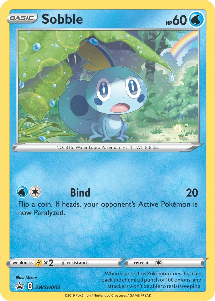 Sobble - SWSH003 (SWSH003) (SWSH: Sword & Shield Promo Cards)