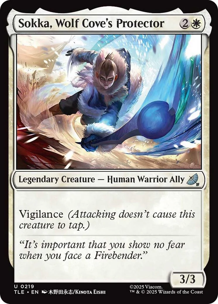 Sokka, Wolf Cove's Protector (0219) (219) (Avatar: The Last Airbender: Eternal-Legal)