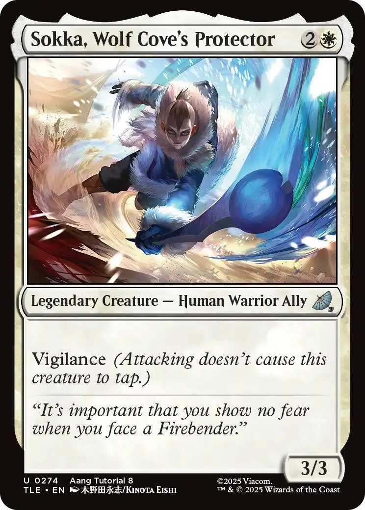 Sokka, Wolf Cove's Protector (0274) (274) (Avatar: The Last Airbender: Eternal-Legal)