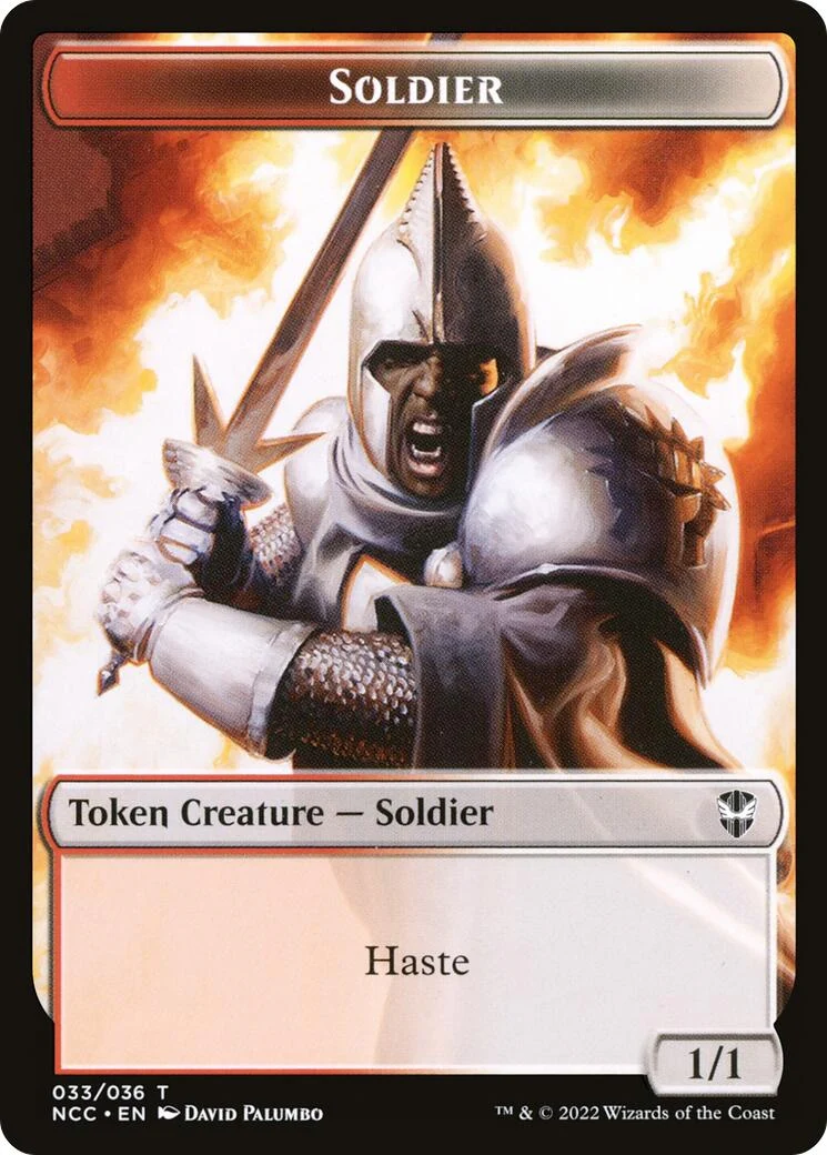 Soldier (033) // Devil Double-Sided Token (33 // 17)