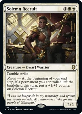 Solemn Recruit (708)