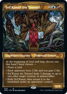 Sol'Kanar the Tainted (Textured Foil) (359)