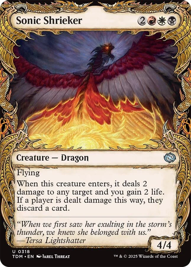 Sonic Shrieker (Showcase) (318) (Tarkir: Dragonstorm)