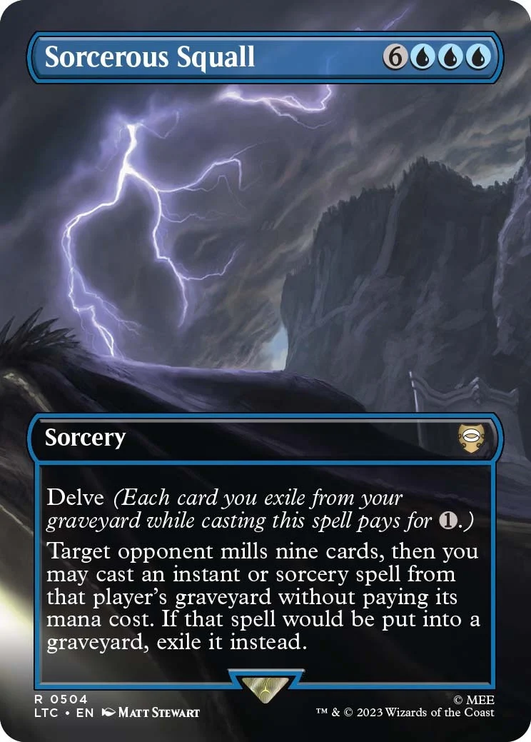 Sorcerous Squall (Borderless) (504)