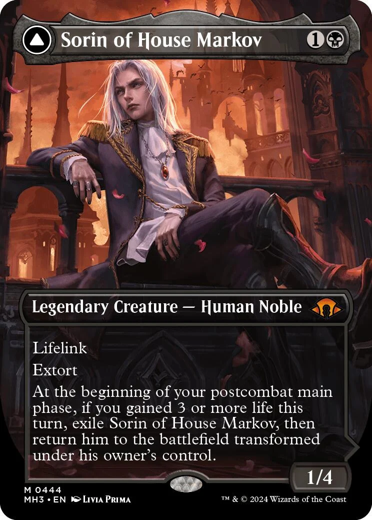 Sorin of House Markov (Borderless) (444) (Modern Horizons 3)