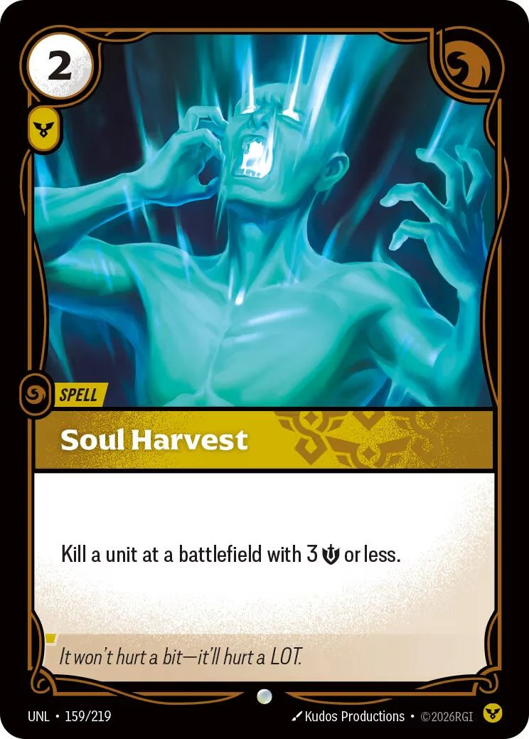 Soul Harvest (159/219) (Unleashed)