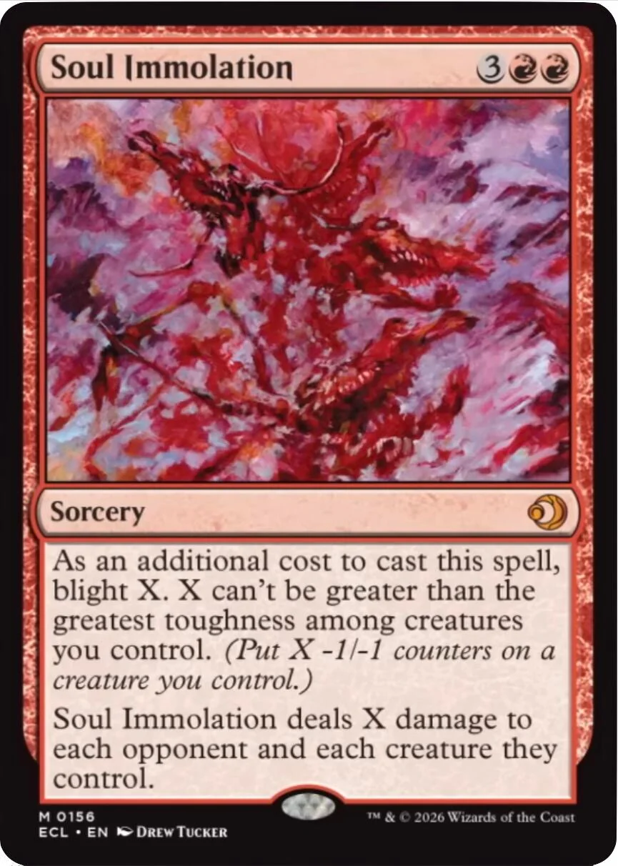 Soul Immolation (156) (Lorwyn Eclipsed)