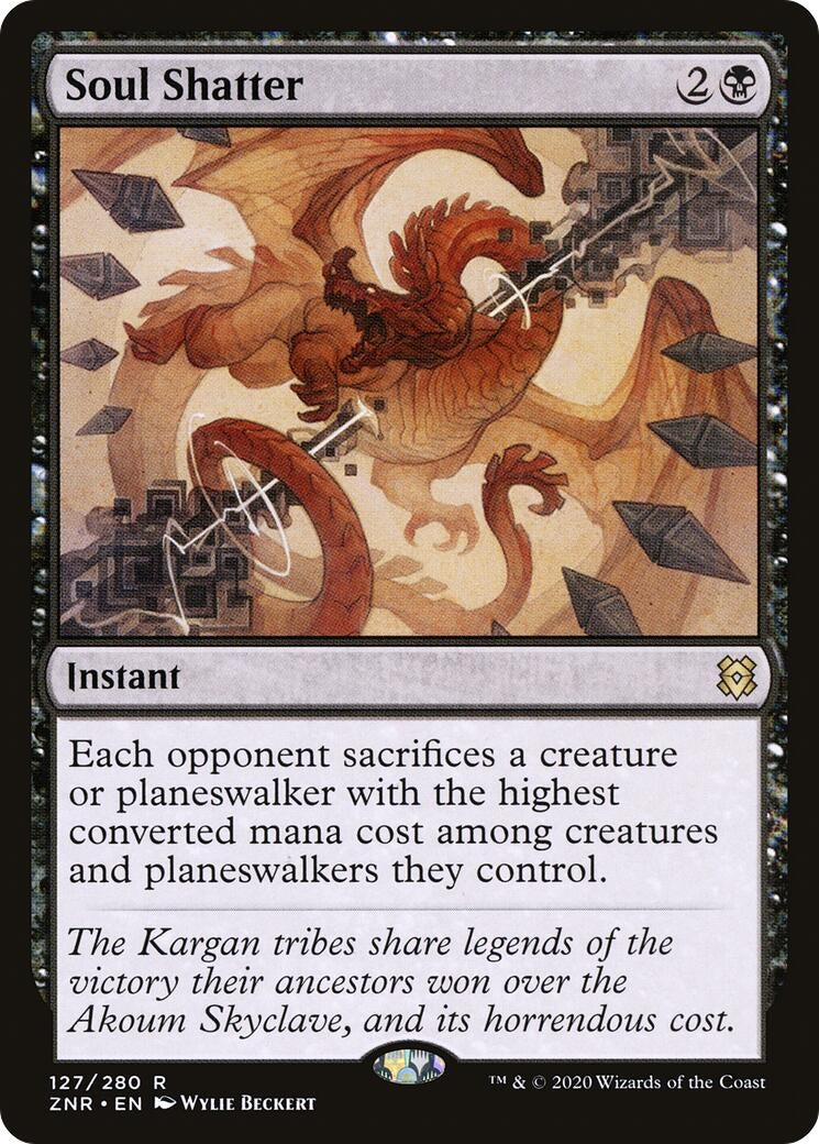 Soul Shatter (127) (Zendikar Rising)