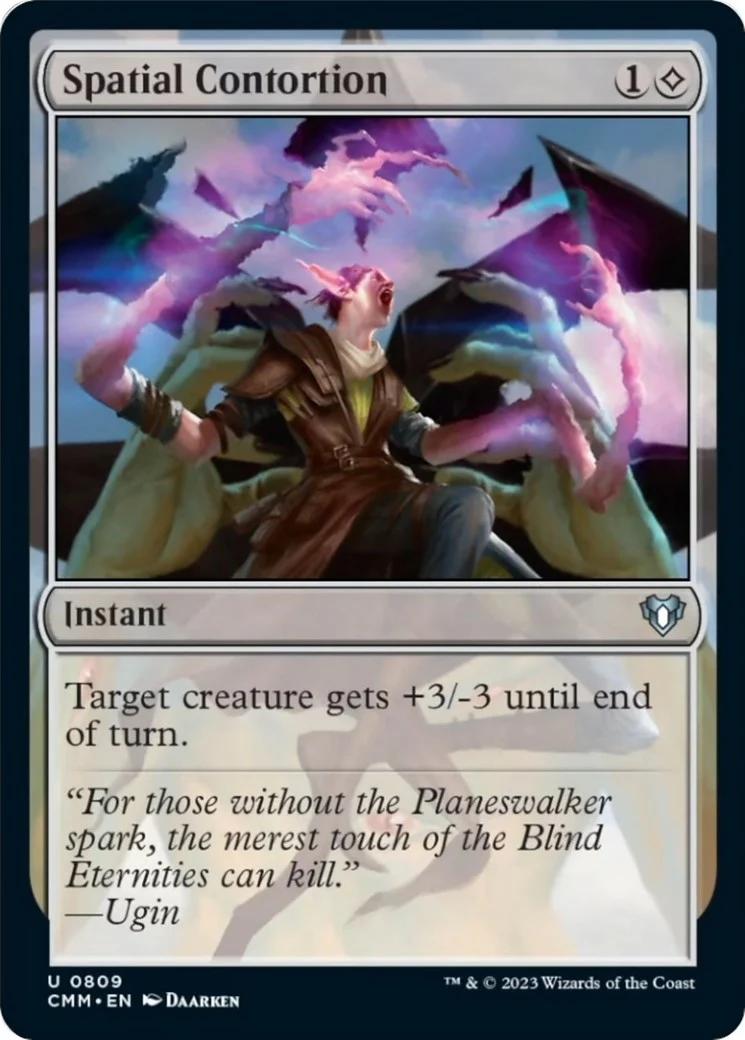 Spatial Contortion (809) (Commander Masters)