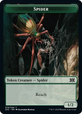 Spider // Aven Initiate Double-Sided Token (18 // 4)