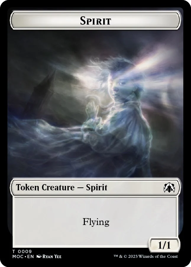 Spirit (0009) // Spirit (0013) Double-sided Token (9 // 13)