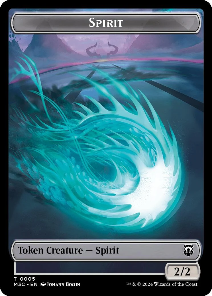Spirit (Ripple Foil) // Eldrazi Double-Sided Token (5 // 1)