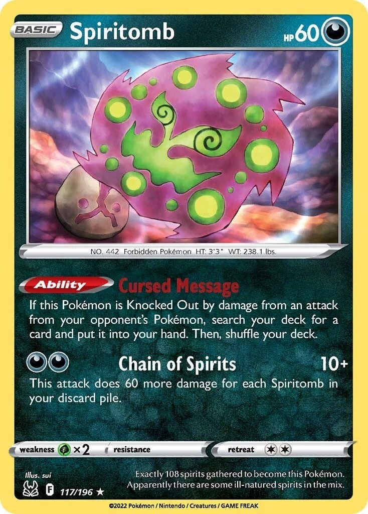 Spiritomb (117/196) (SWSH11: Lost Origin)