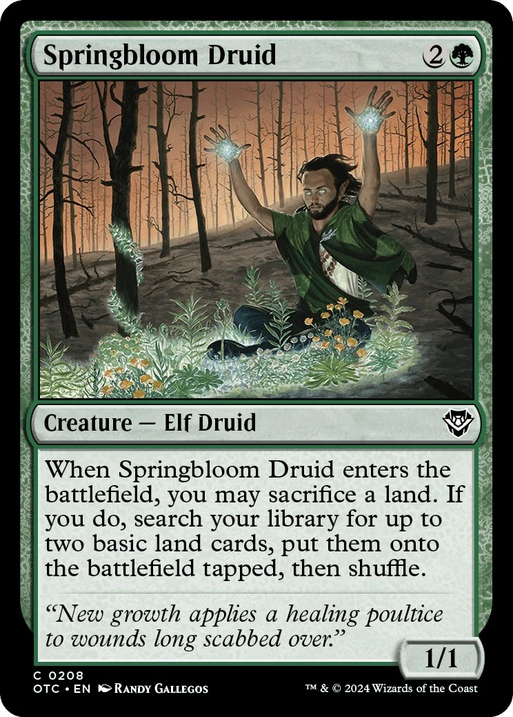 Springbloom Druid (208)