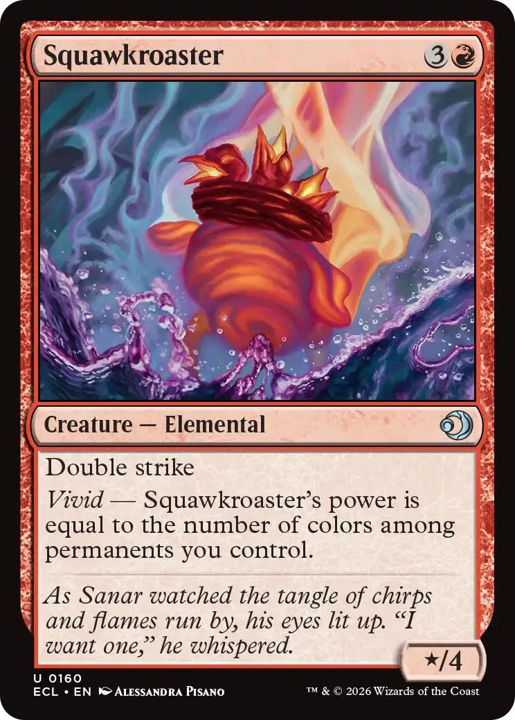 Squawkroaster (160) (Lorwyn Eclipsed)