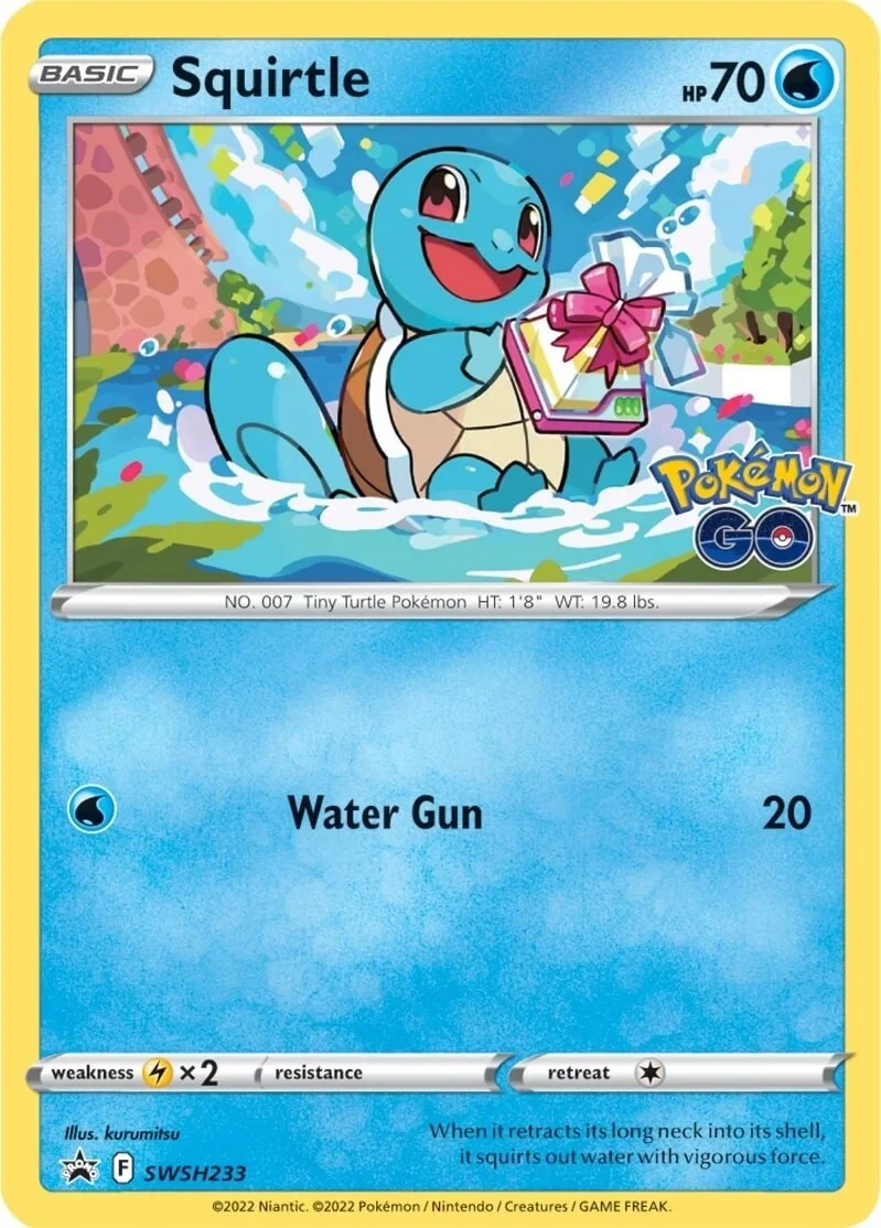 Squirtle - SWSH233 (SWSH233) (SWSH: Sword & Shield Promo Cards)