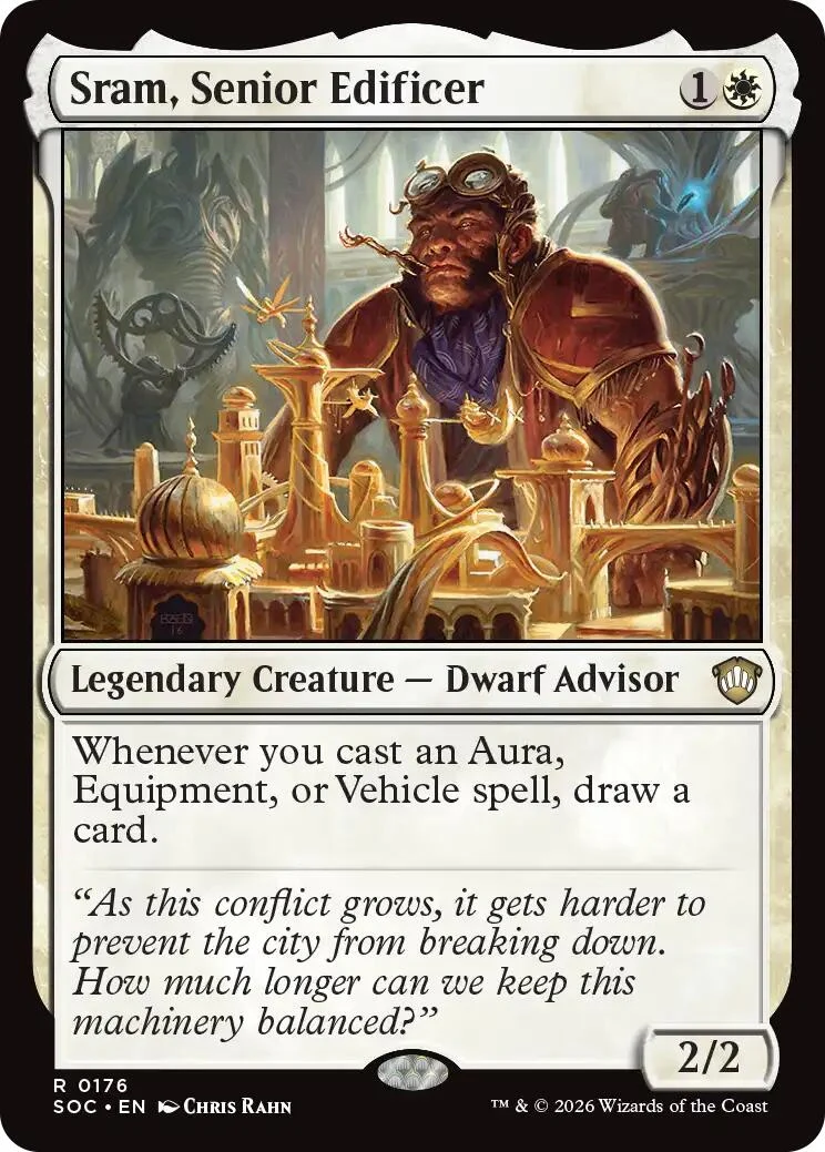 Sram, Senior Edificer (176) (Secrets of Strixhaven)