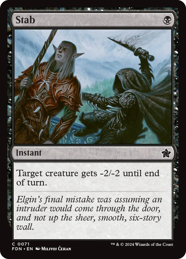 Stab (71) (Foundations)