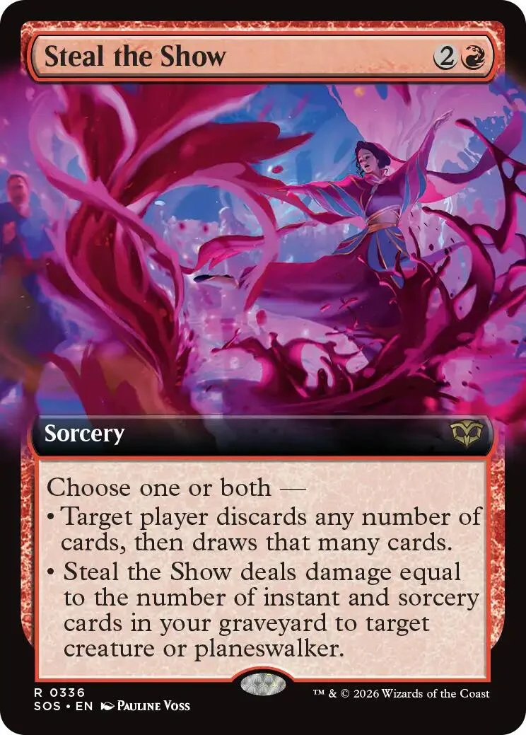 Steal the Show (Extended Art) (336) (Secrets of Strixhaven)