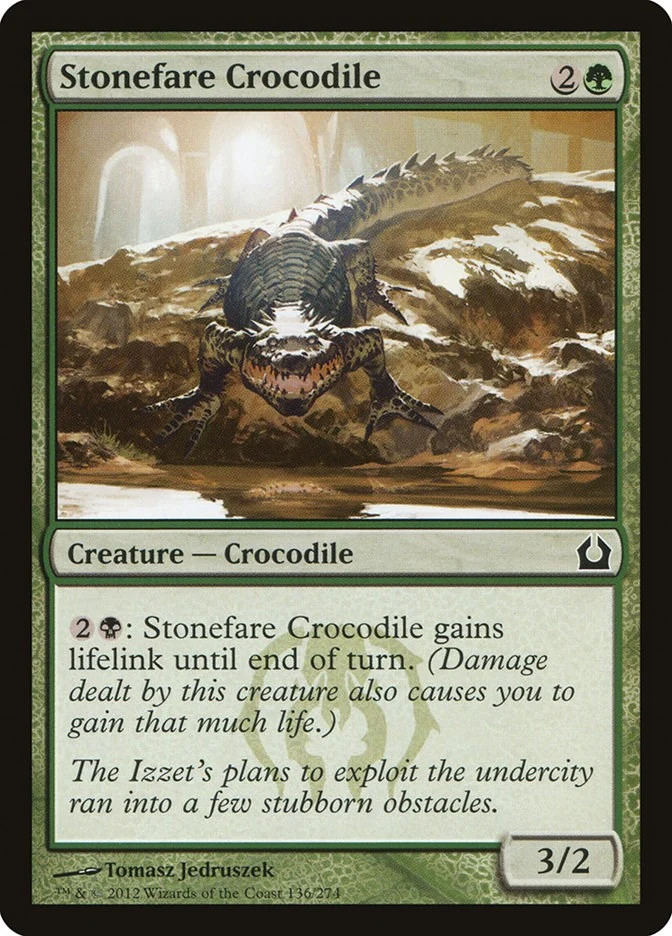 Stonefare Crocodile (136) (Return to Ravnica)