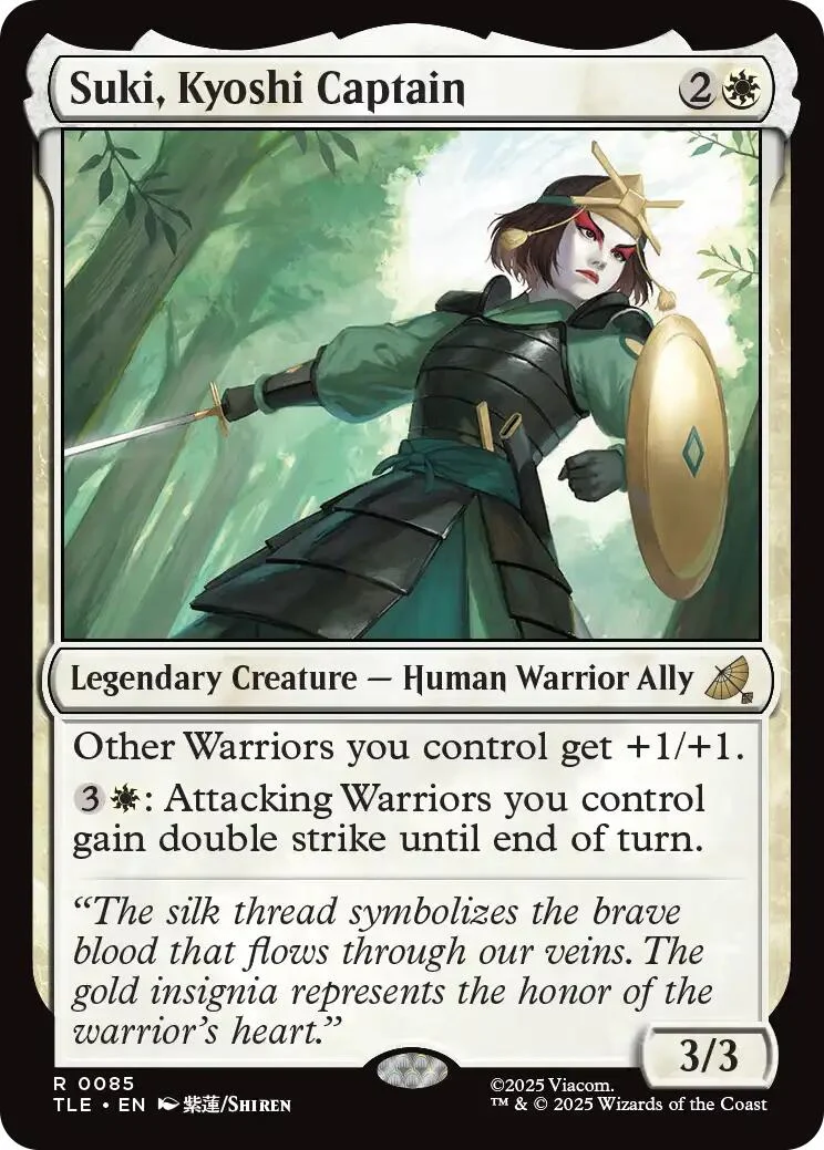 Suki, Kyoshi Captain (85) (Avatar: The Last Airbender: Eternal-Legal)
