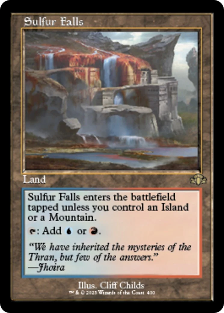 Sulfur Falls (Retro Frame) (400)