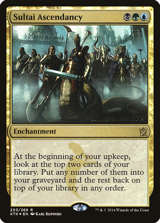 Sultai Ascendancy (203) (Prerelease Cards)