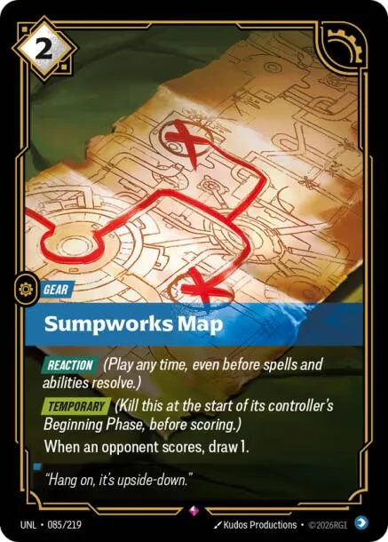 Sumpworks Map (085/219) (Unleashed)