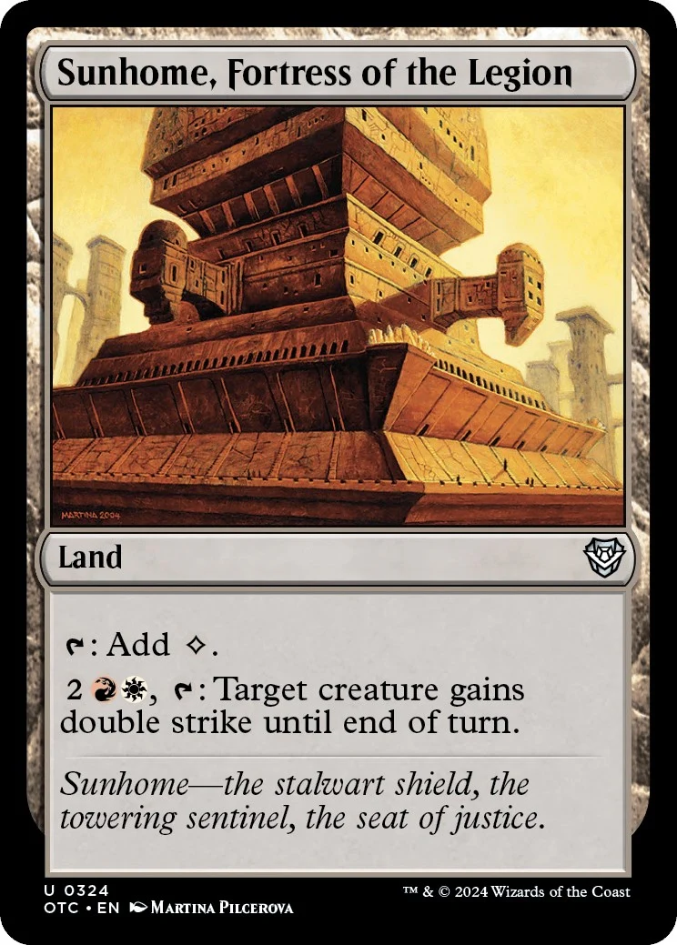 Sunhome, Fortress of the Legion (324)