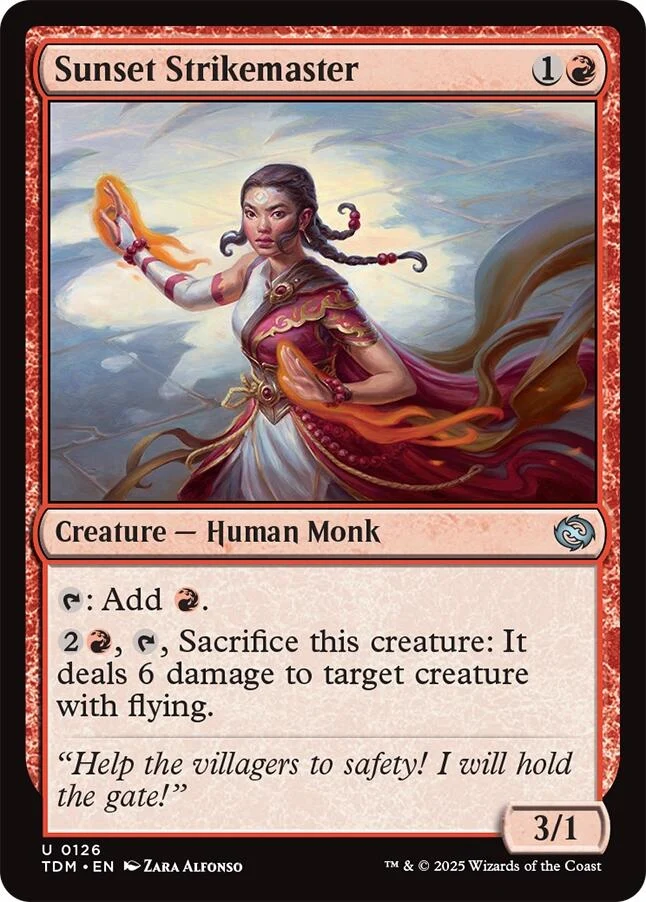Sunset Strikemaster (126) (Tarkir: Dragonstorm)