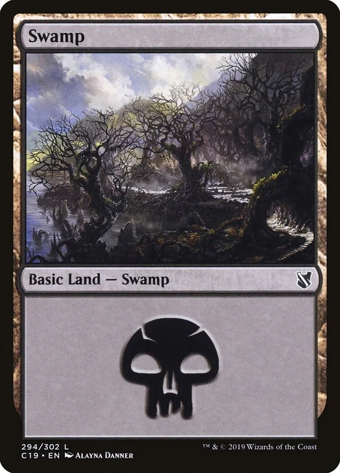 Swamp (294) (294) (Commander 2019)