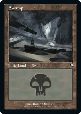 Swamp (34) (Retro Frame) (34)