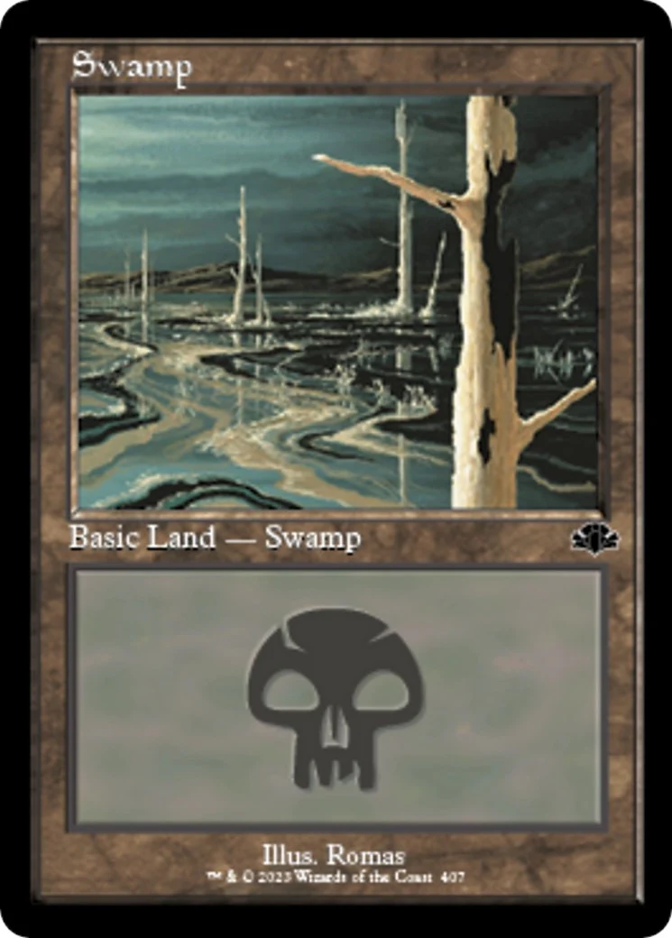 Swamp (407) (Retro Frame) (407)