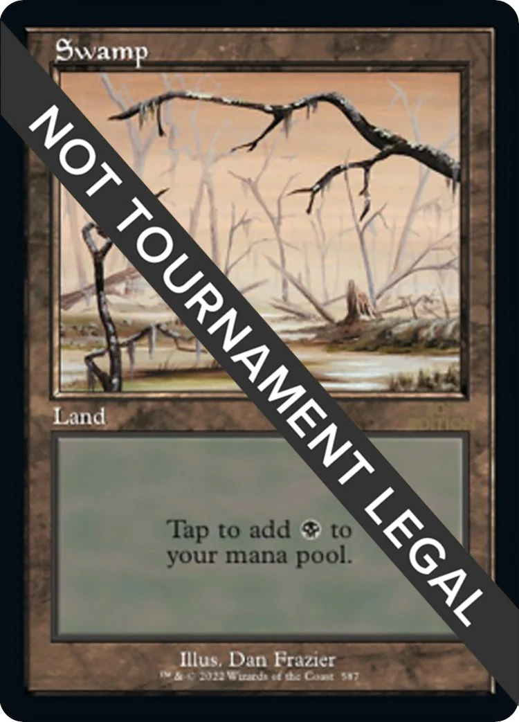 Swamp (587) (Retro Frame) (587)
